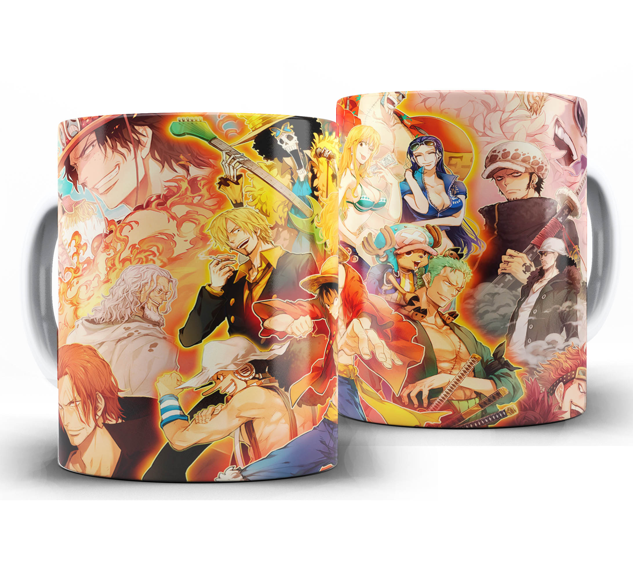 Caneca Anime - One Piece W21 - poderosos
